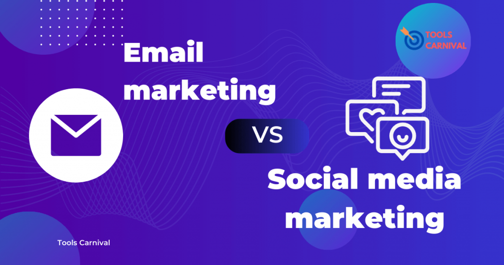 email marketing vs social media marketing