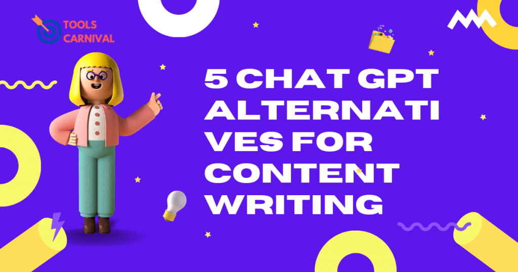 chat gpt alternatives for content writing